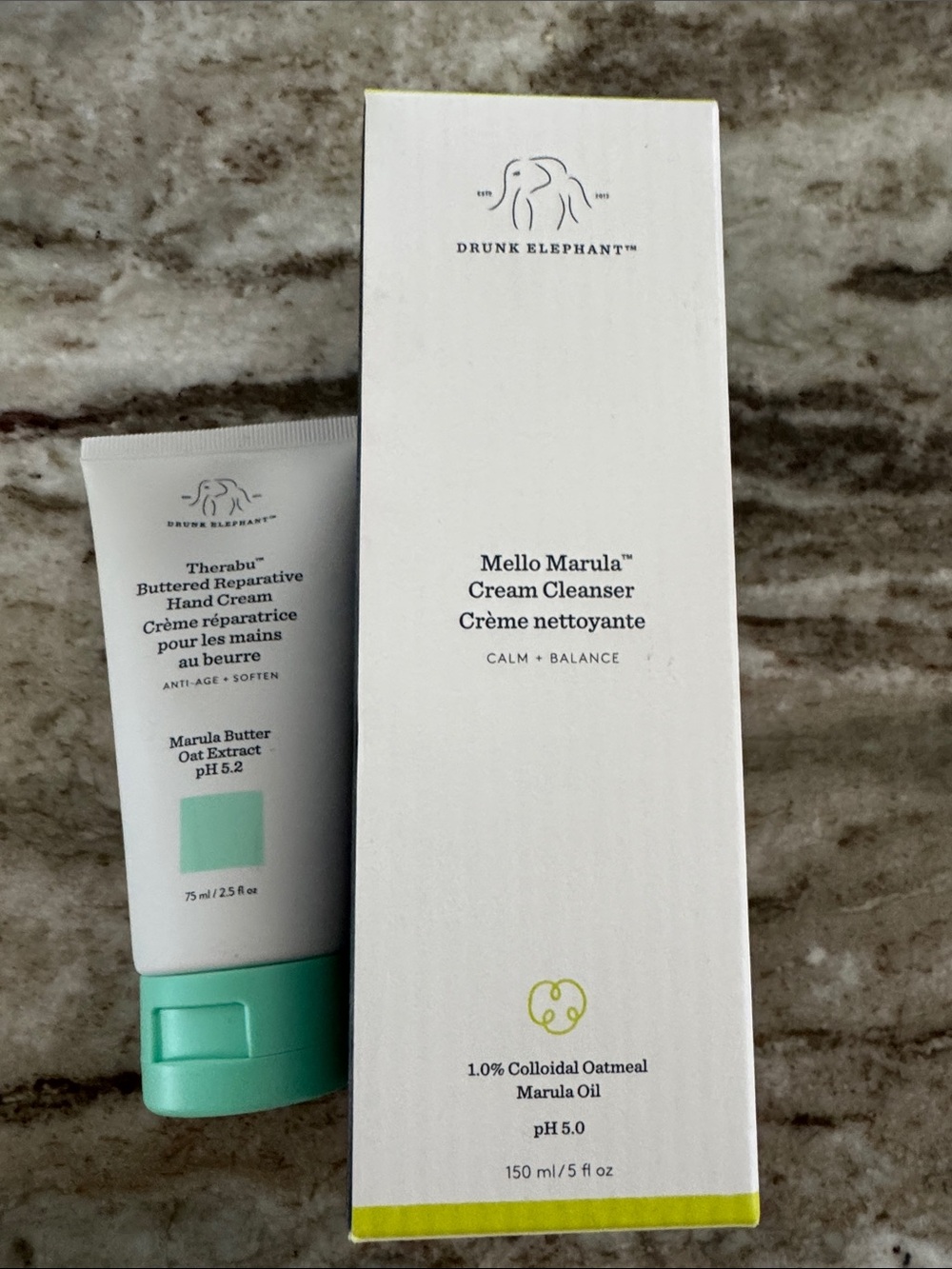New Drunk elephant Melli Marulla face cleaner + hand cream